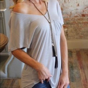Off the Shoulder Tee